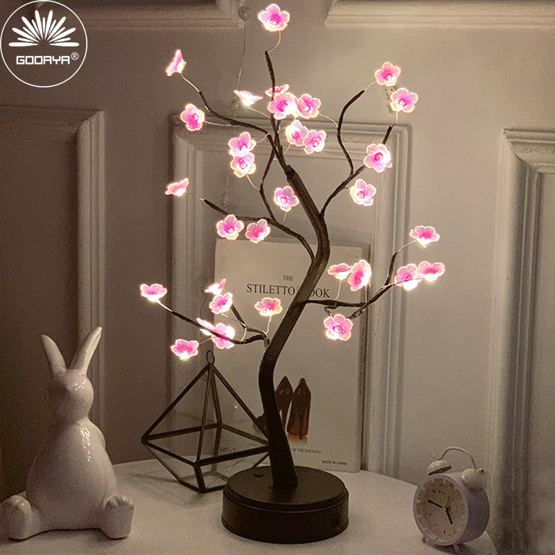 Bonsai Garden Dc - Tisch Baum Nachtlicht Batteriebetriebene Touch Schalter