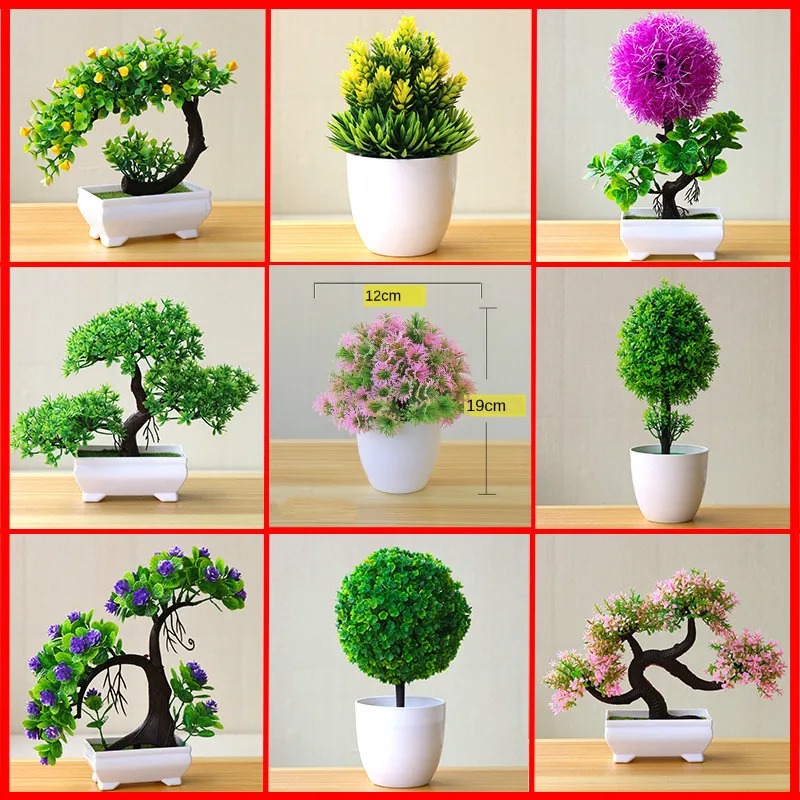 Bonsai Garden Bench - Künstlicher Kleiner Baum Topfpflanze Gefälschte Bonsai-Pflanzen