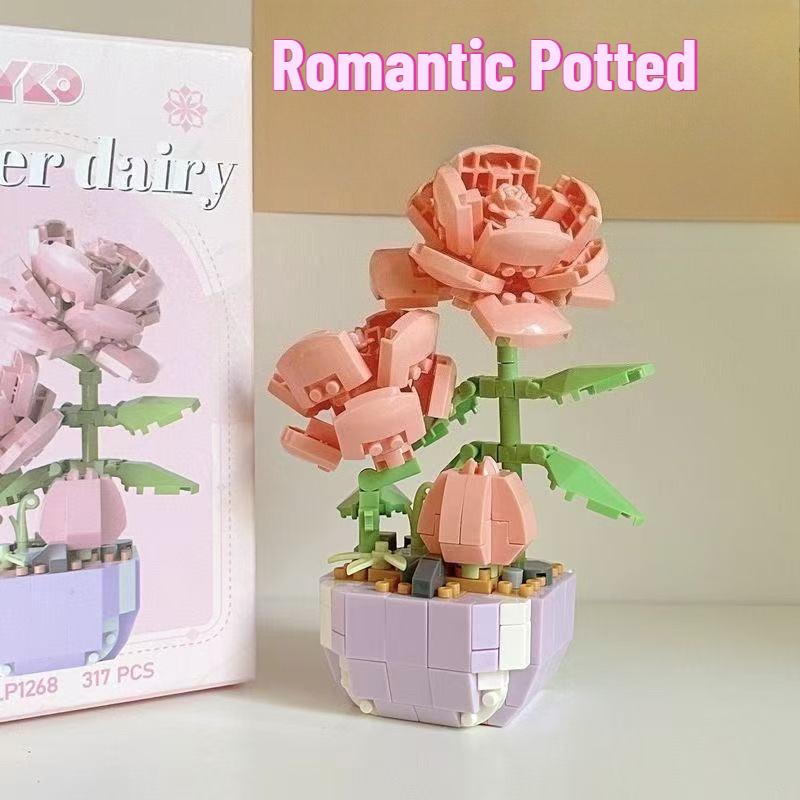 Mini Topf Blumen Baustein Sets – Bonsai Garden Lego Bewertung und Preis