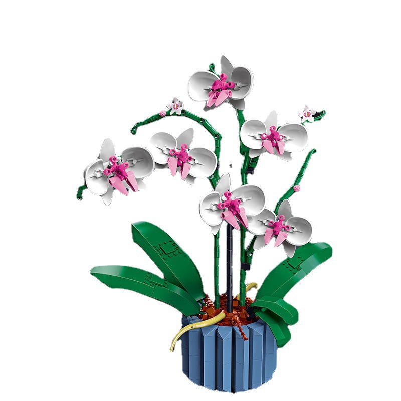 Lustiger Joy Orchideen-Blumens – Bonsai Garden Lego Bewertung und Preis
