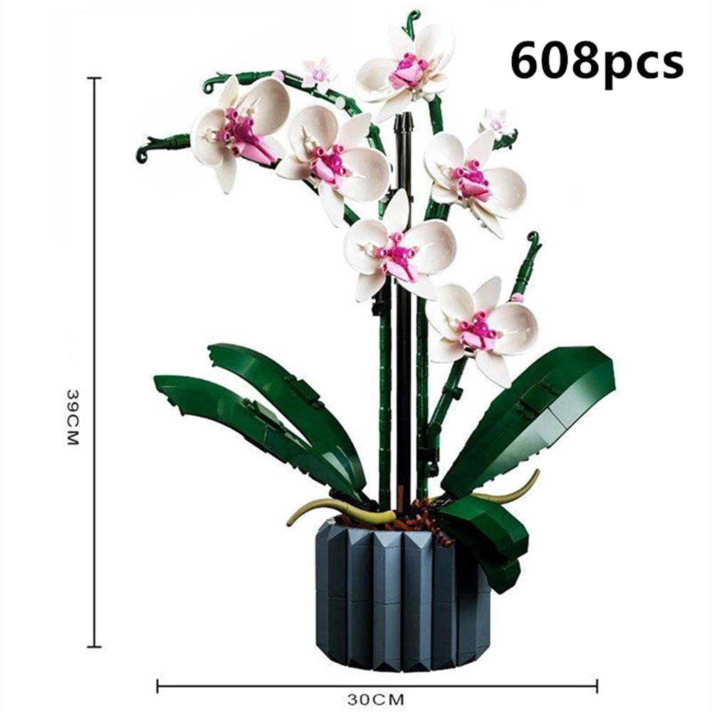 Lustiger Joy Orchideen-Blumens – Bonsai Garden Lego Bewertung und Preis