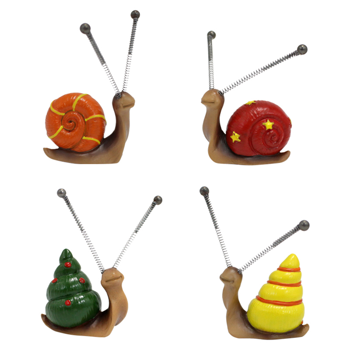 4 Stück, Mini-Schneckenskulptu – Bonsai Garden Art Bewertung und Preis