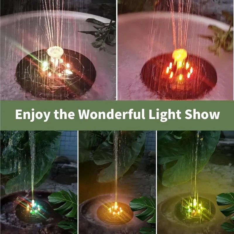Brunnen Licht 7 Farben LED Lic – Bonsai Garden Fountain Bewertung und Preis