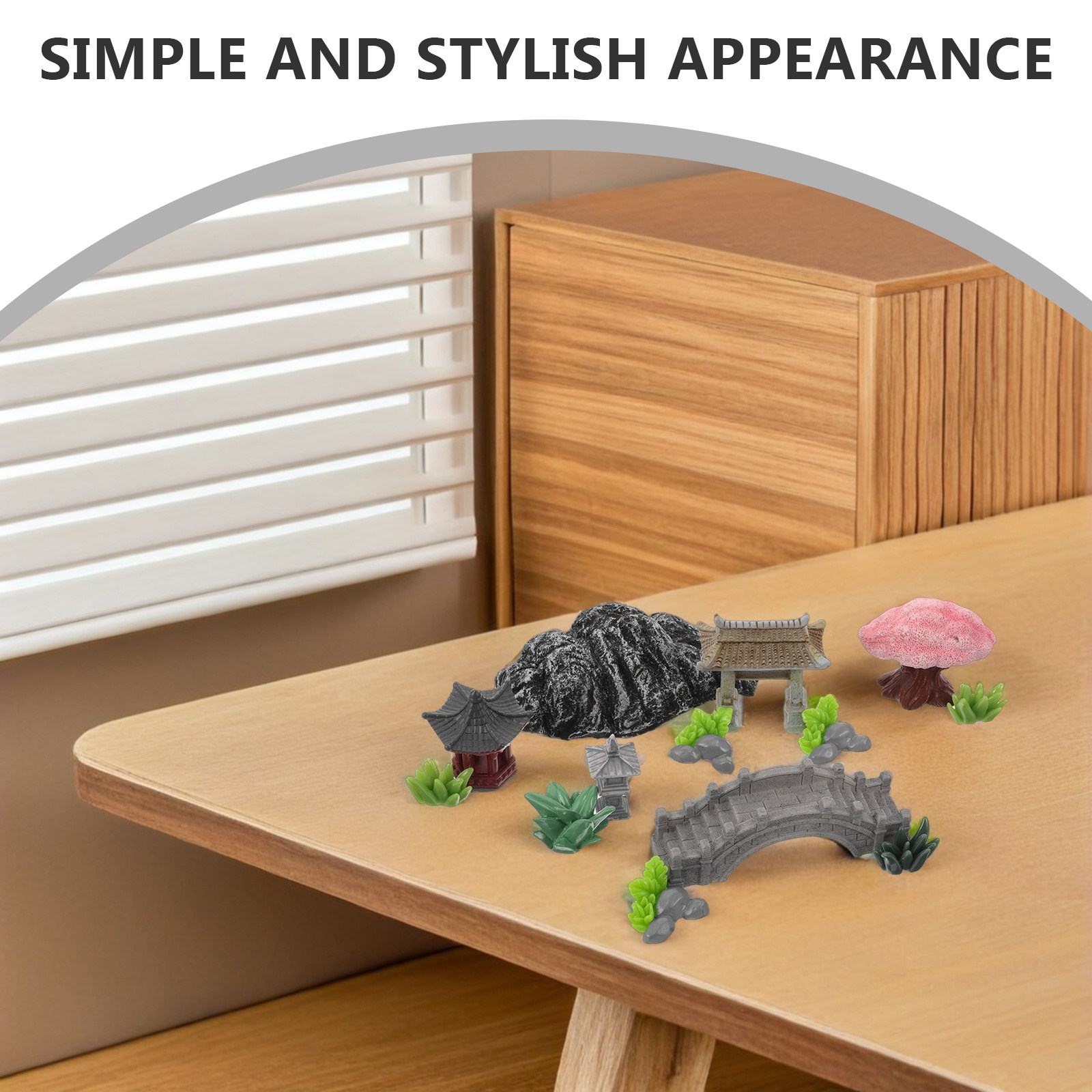 1 Set Miniatur-Chinesische Fel – Bonsai Zen Garden Set Bewertung und Preis