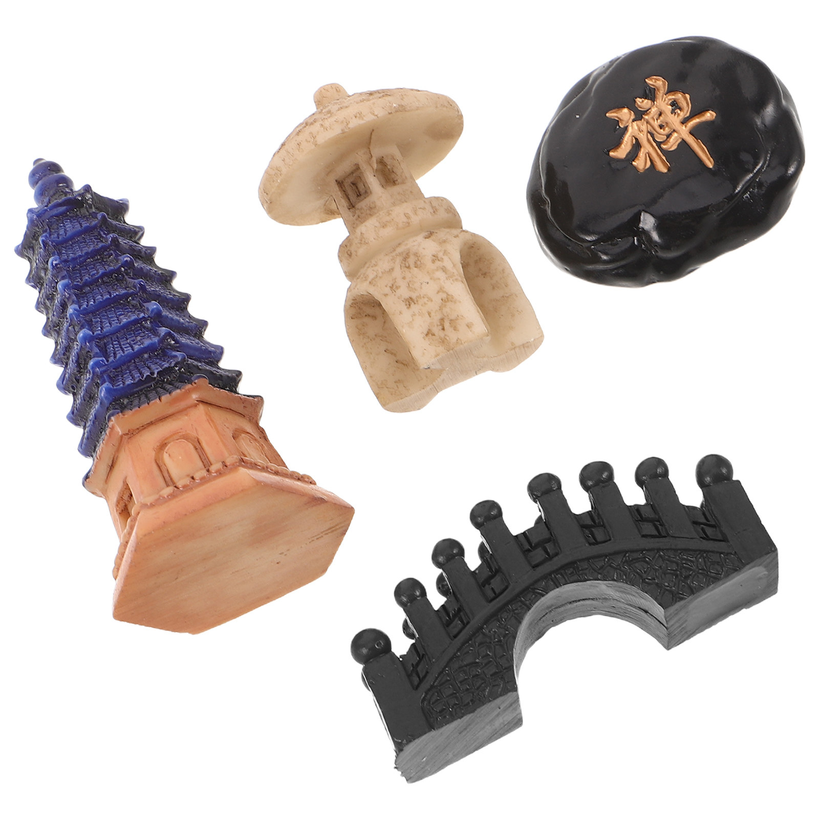 4-teiliges japanisches Miniatu – Bonsai Zen Garden Set Bewertung und Preis