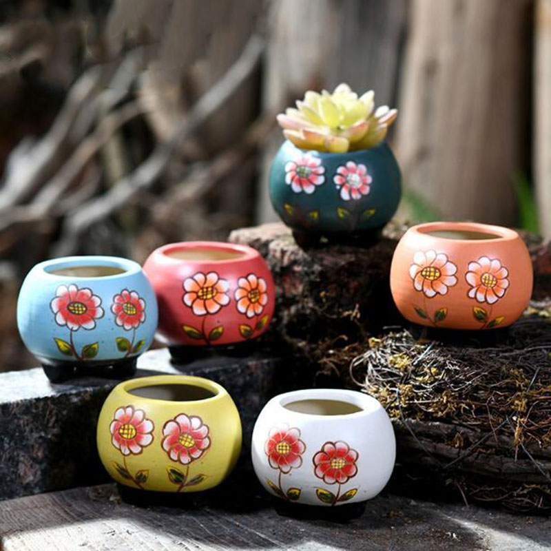 6 Teile/satz Porzellan Handbem – Bonsai Garden Art Bewertung und Preis