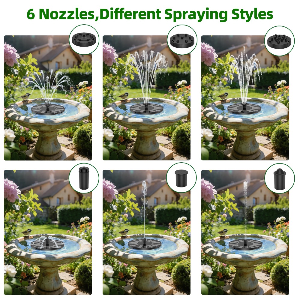 Neue 1,4W Solar-Springbrunnenp – Bonsai Garden Fountain Bewertung und Preis