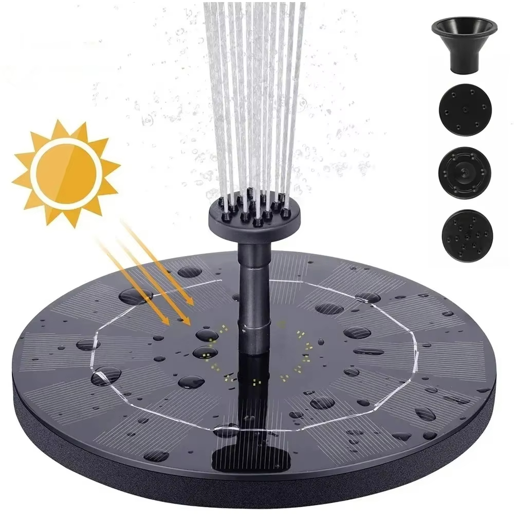 Solar-Springbrunnenpumpe, schw – Bonsai Garden Fountain Bewertung und Preis