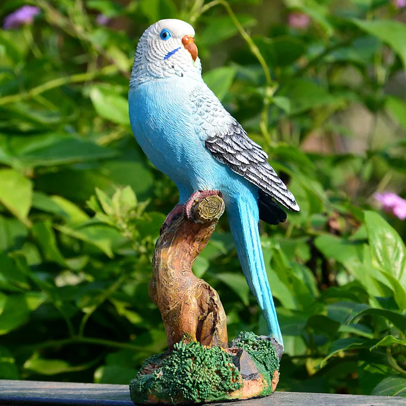Harpiksguss Papageien-Statue O – Bonsai Garden Wall Bewertung und Preis