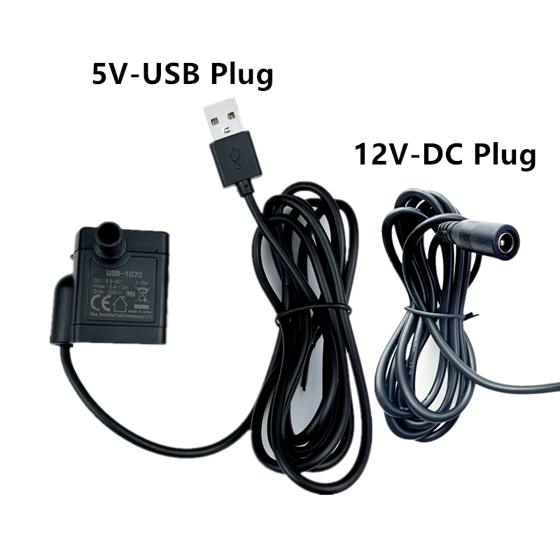 1PCS Wasserpumpe 5V USB Stecke – Bonsai Garden Fountain Bewertung und Preis