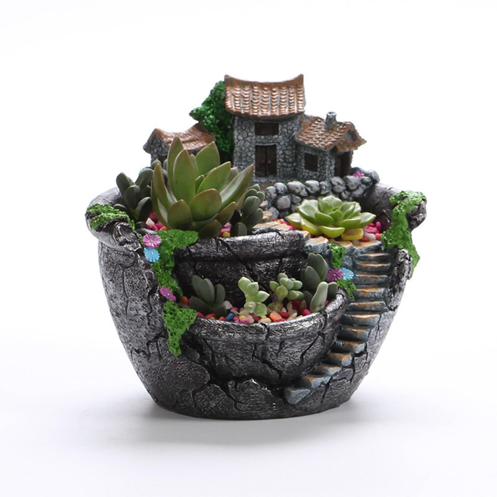 Blumentopf-Feengarten-Design,  – Bonsai Garden Landscape Design Bewertung und Preis