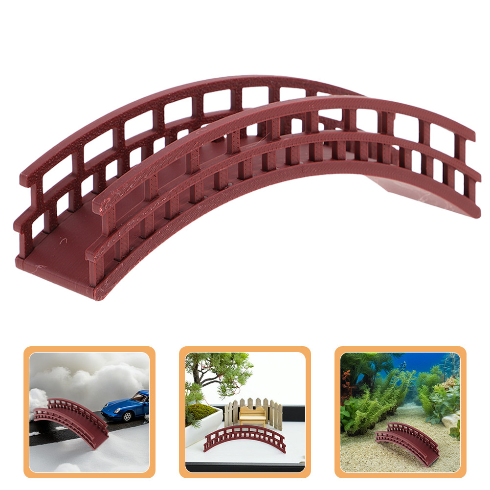 Mini-Bogenbrücke, detaillierte – Bonsai Garden Landscape Design Bewertung und Preis