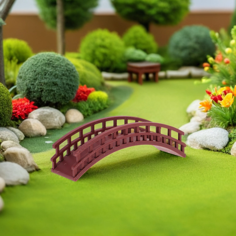 Mini-Bogenbrücke, detaillierte – Bonsai Garden Landscape Design Bewertung und Preis