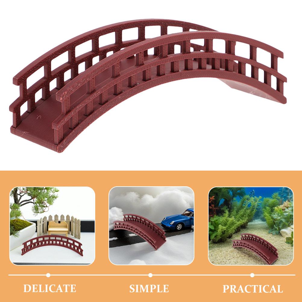 Mini-Bogenbrücke, detaillierte – Bonsai Garden Landscape Design Bewertung und Preis