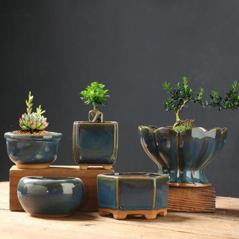 Keramik-Blumentopf mit Glasier – Bonsai Garden Art Bewertung und Preis