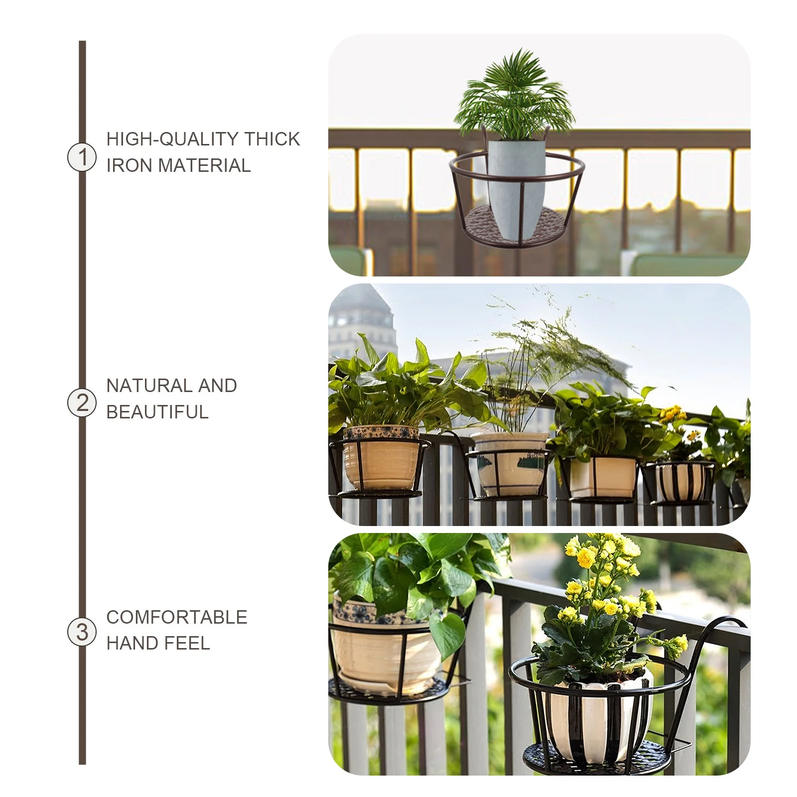2-teiliger Blumentopfständer a – Bonsai Garden Wall Bewertung und Preis
